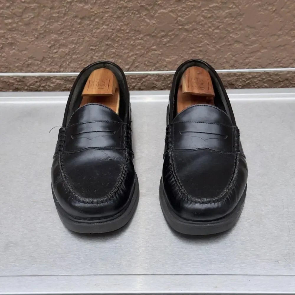 Nunn Bush Black Leather Loafers - Size 11 W